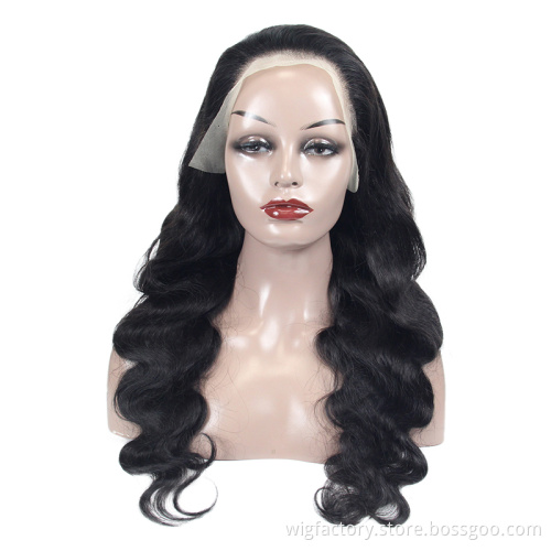Factory price 13*4 frontal wig wholesale human hair vendors, 100 human hair wig for black woman,wigs human hair lace front